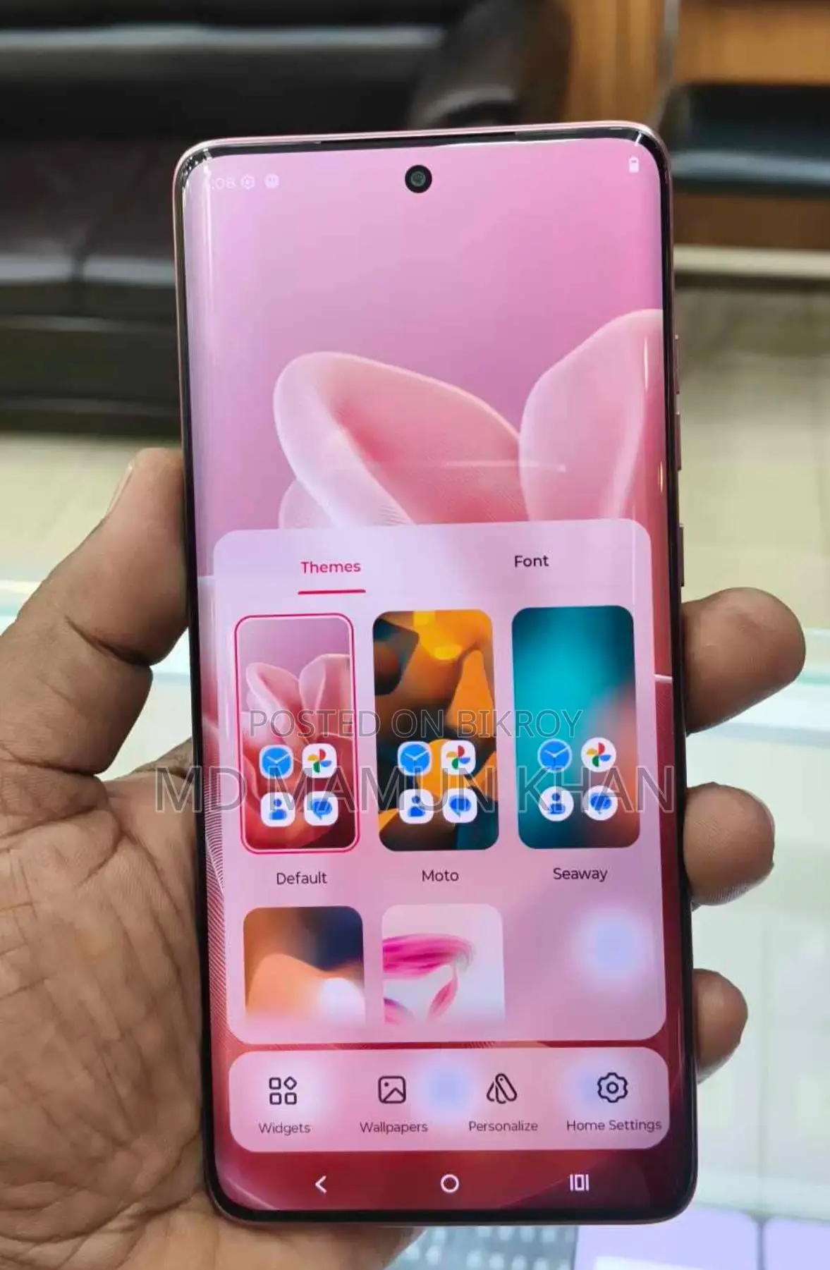 New Motorola Edge 60 Fusion 256 GB Pink