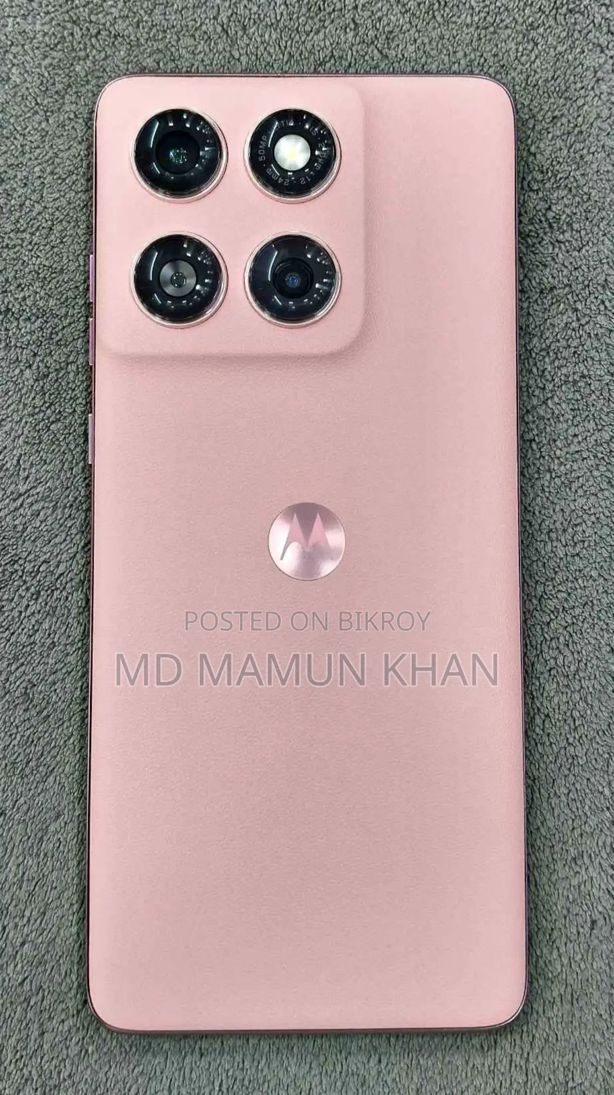 New Motorola Edge 60 Fusion 256 GB Pink