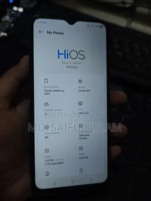 Tecno Spark Go 64 GB Black