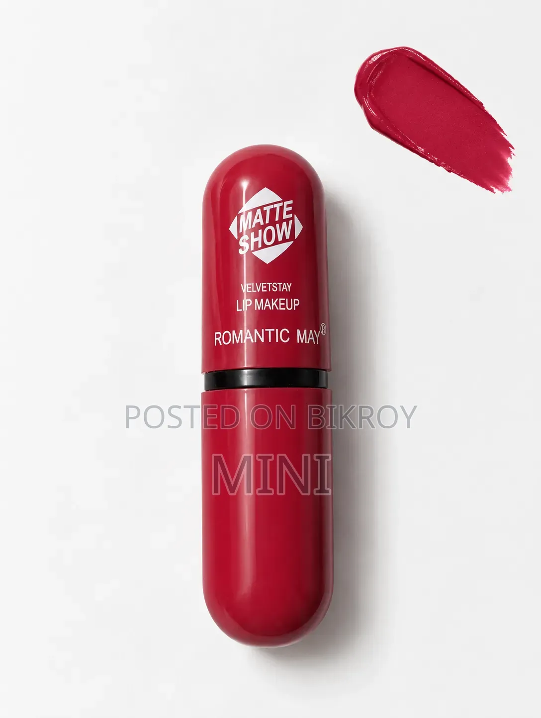 Brand New Matte Show Velvetstay Lipstick Makeup - Red 04