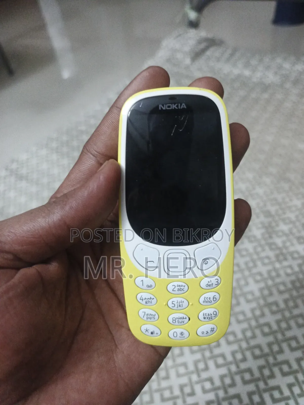 Nokia 3310 Yellow