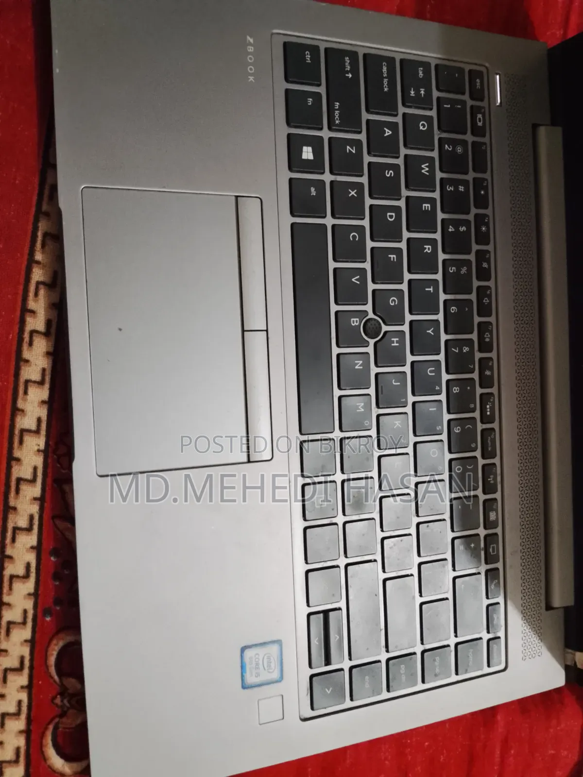ল্যাপটপ HP ZBook 14u G6 ৮জিবি ইন্টেল কোর i5 এসএসডি ২৫৬জিবি