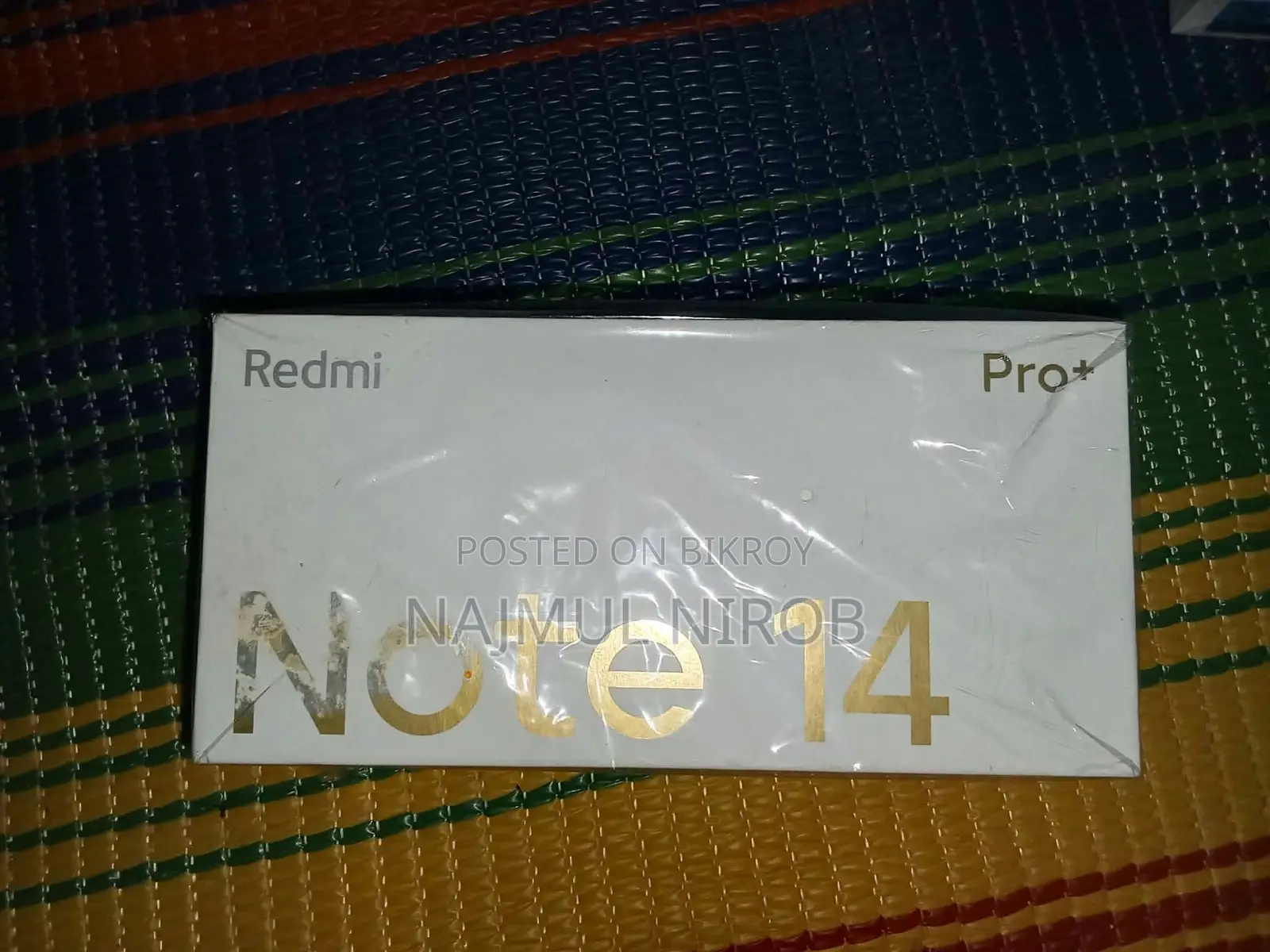 New Xiaomi Redmi Note 14 Pro+ 256 GB Black