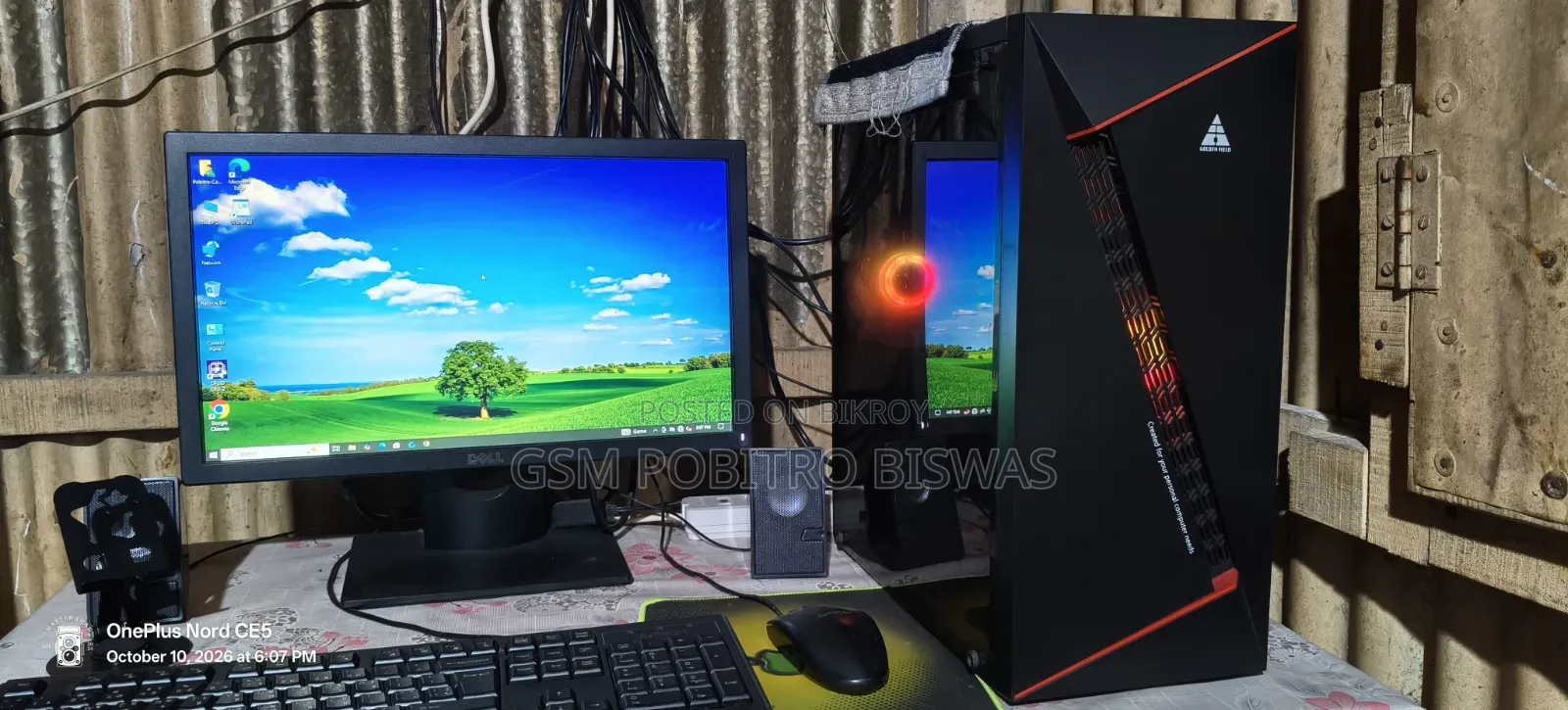 Desktop Computer MSI 8GB Intel Core i5 SSD 128GB