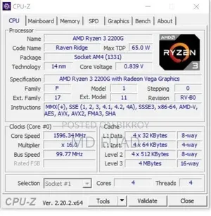 Desktop Computer 16GB AMD Ryzen 3 SSD 128GB