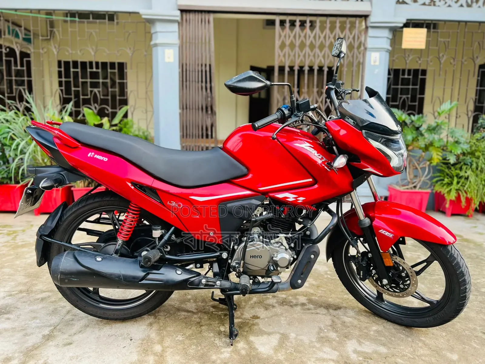হিরো ইগনিটর এক্সটেক ১২৫ রিফ্রেশ ২০২৪ রেড