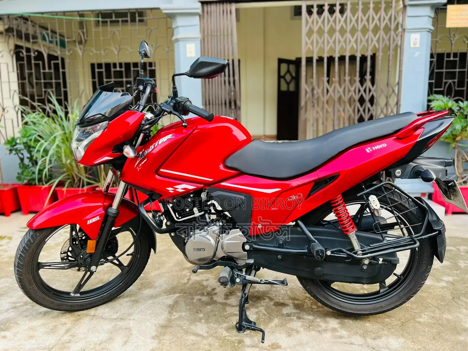 হিরো ইগনিটর এক্সটেক ১২৫ রিফ্রেশ ২০২৪ রেড