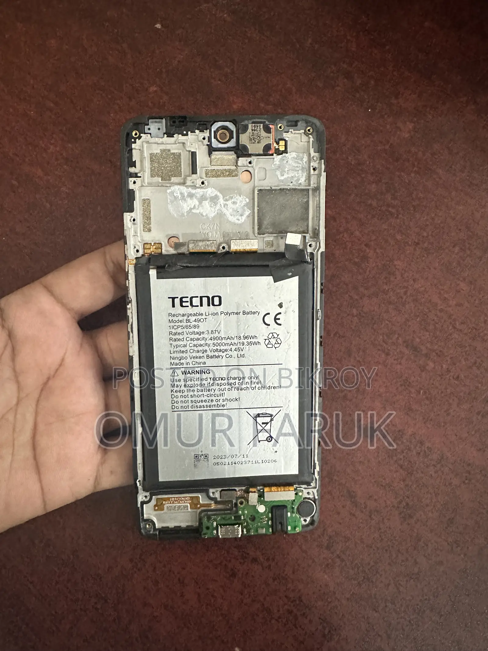 Tecno Camon 20 128 GB Black