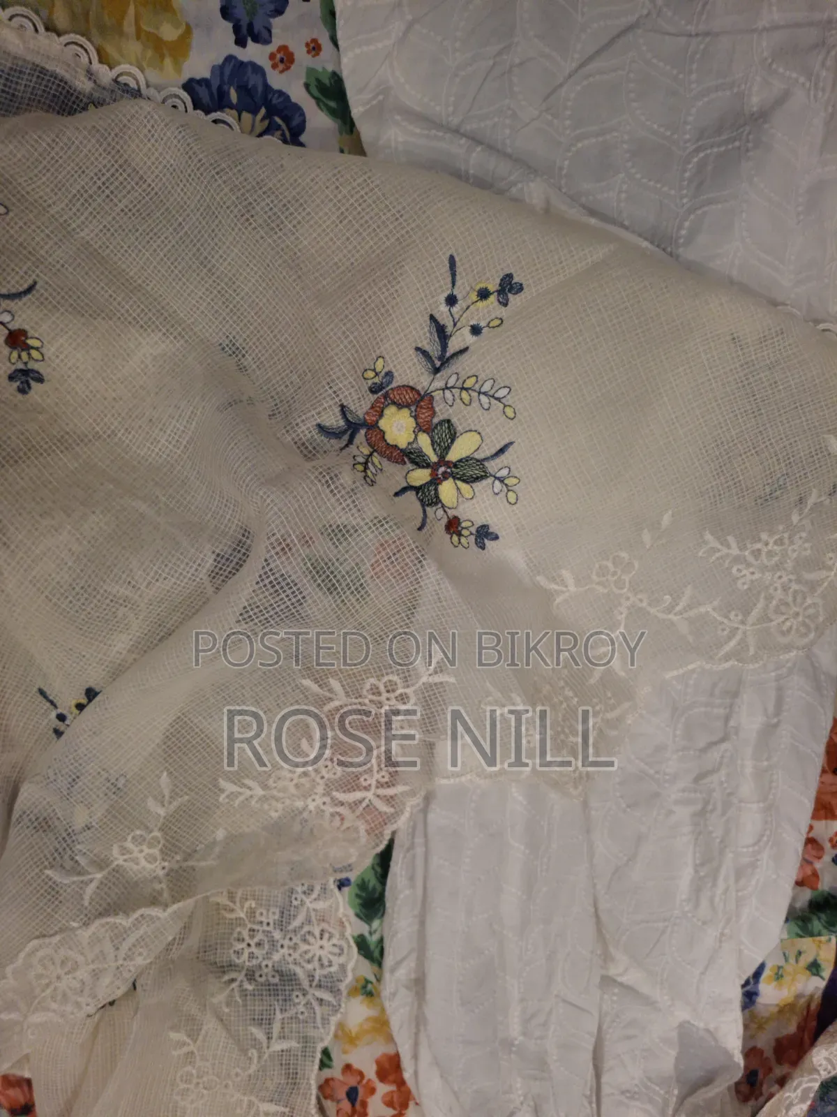 Cotton Kamiz Cod Piping With Kota Orna and Chikankari Pajama