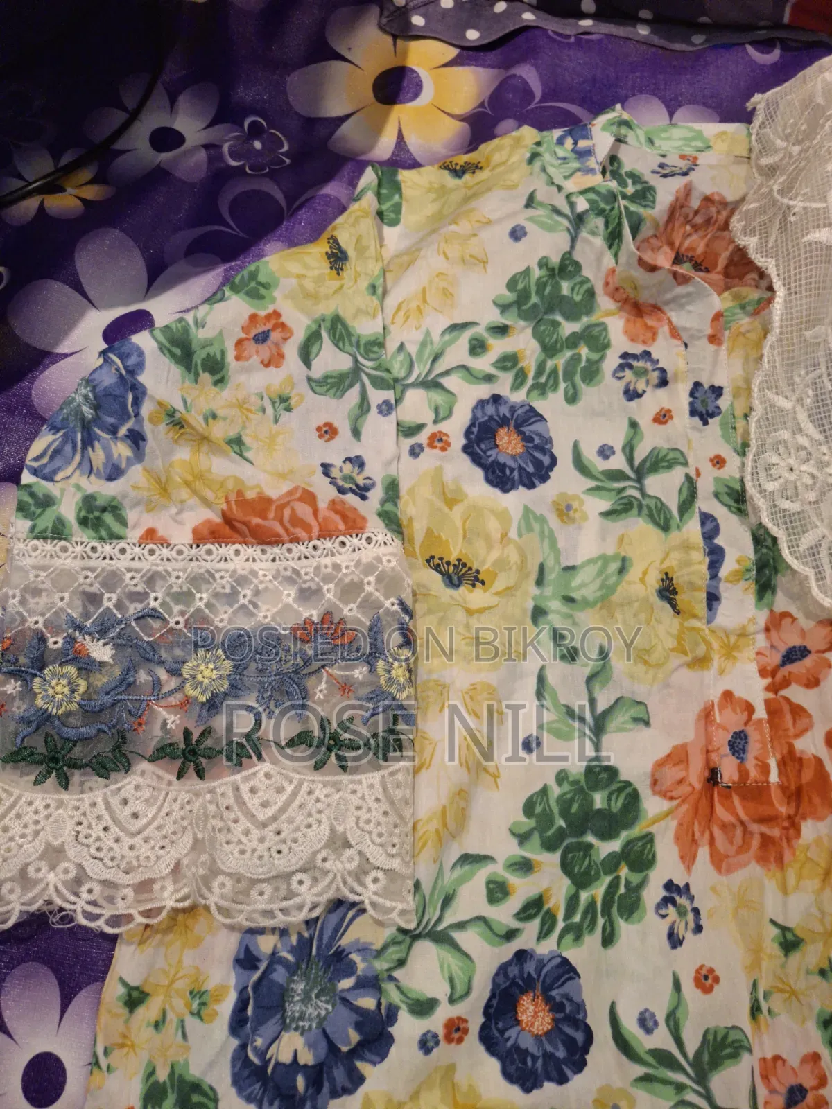 Cotton Kamiz Cod Piping With Kota Orna and Chikankari Pajama