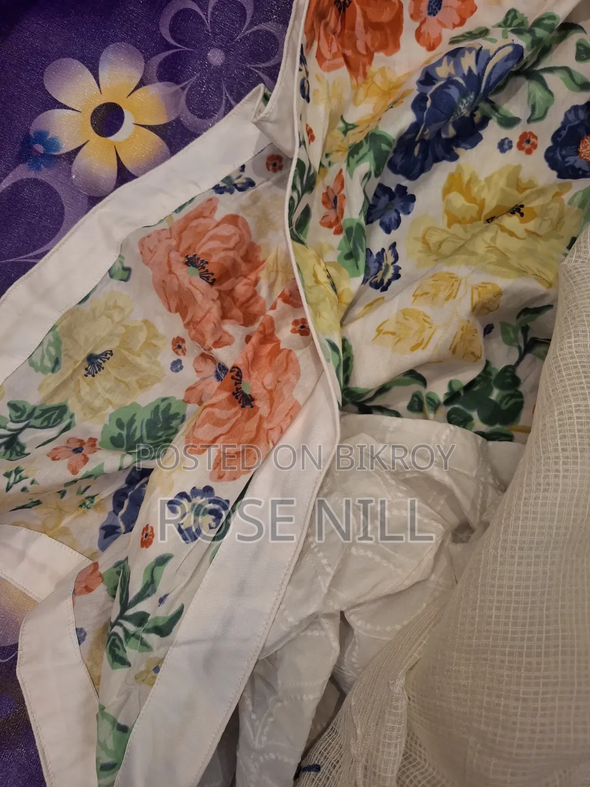 Cotton Kamiz Cod Piping With Kota Orna and Chikankari Pajama