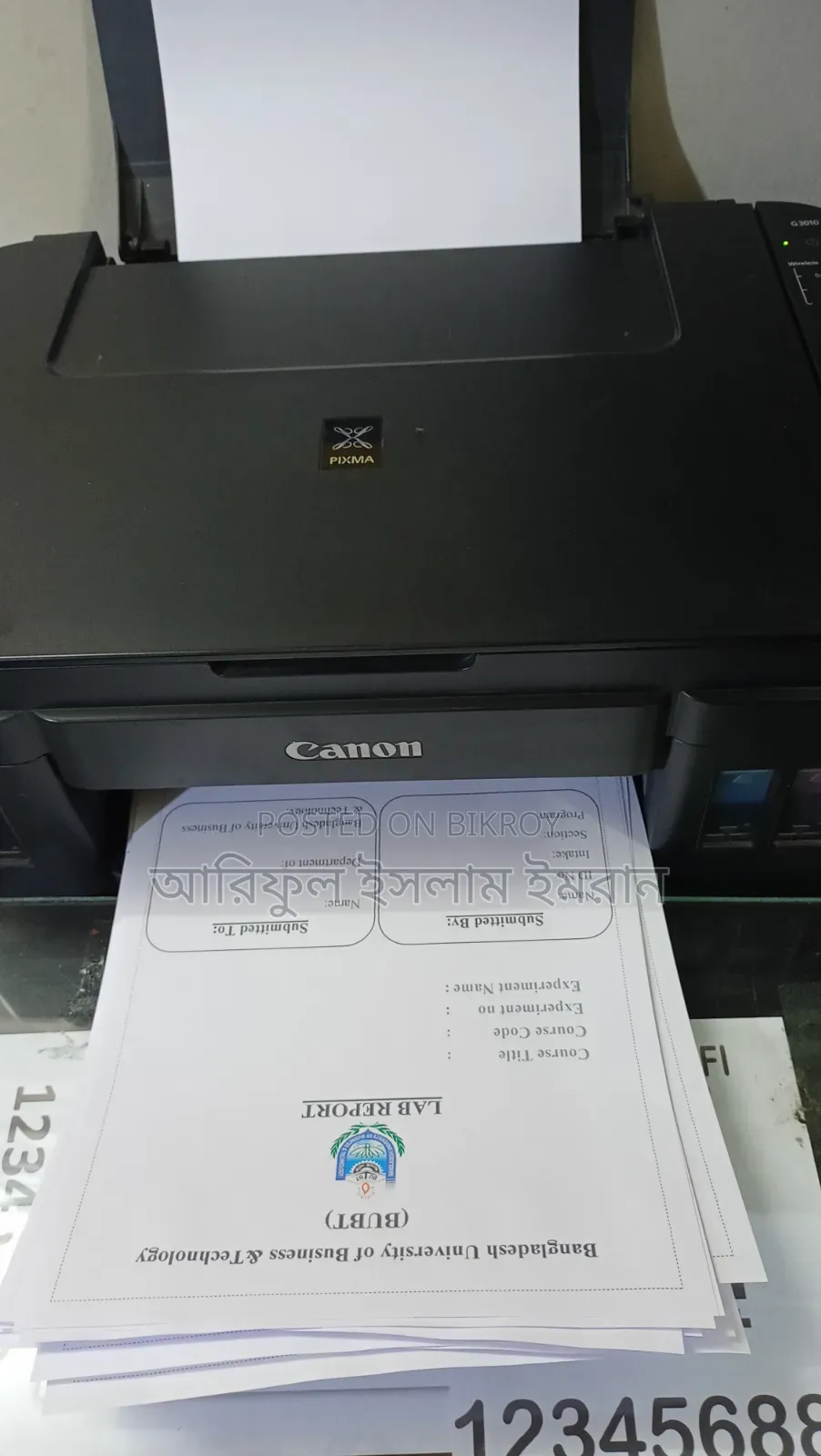 Canon G3010 Printer