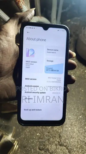 Xiaomi Redmi Note 8 64 GB Black