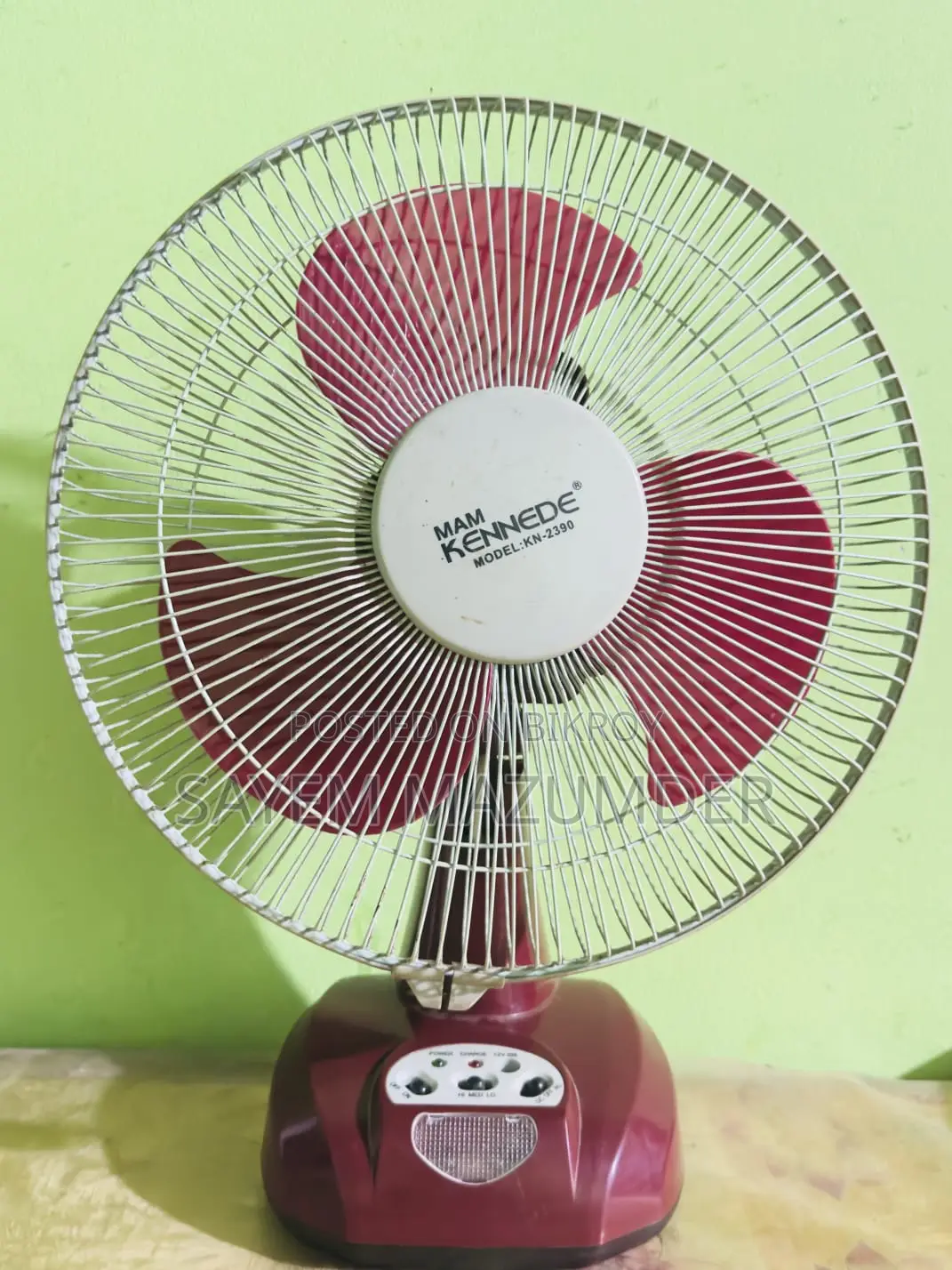 রিচার্জেবল ফ্যান