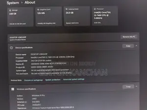 Desktop Computer Asus 24GB Intel Core i5 SSD 128GB