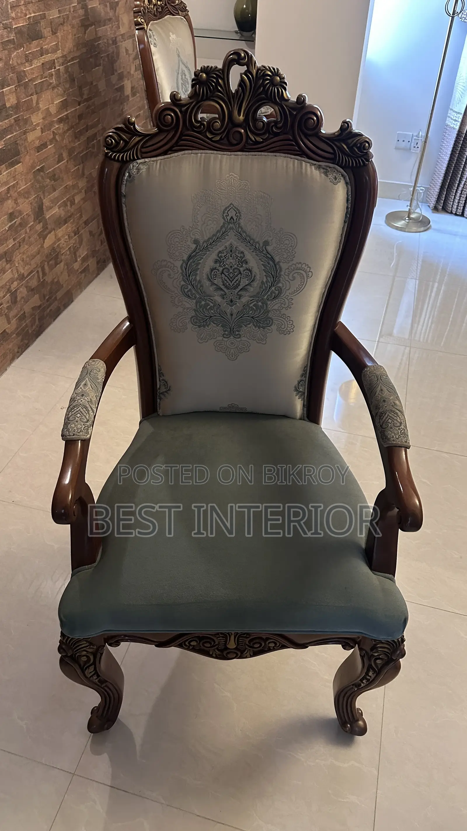 Segun Wood Victorian Style Chair