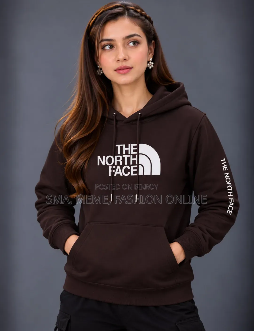 Premium Stylish Ladies North Face Hoodie