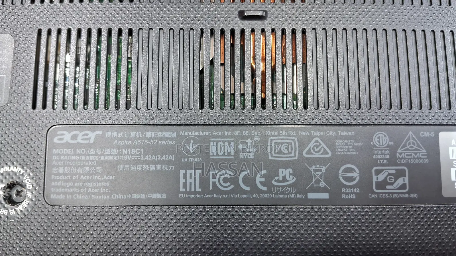 Laptop Acer Aspire 5 8GB SSD 256GB