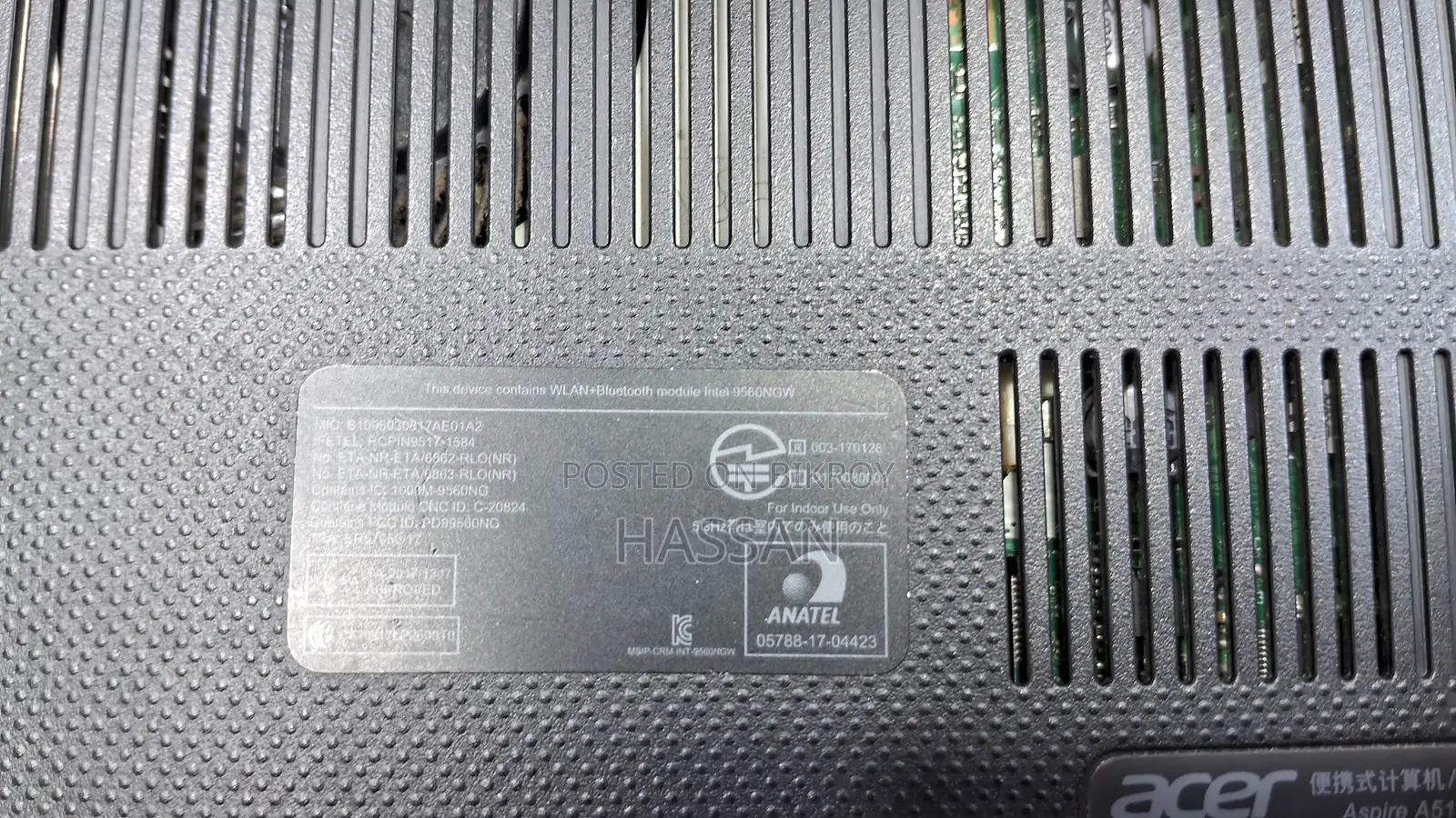 Laptop Acer Aspire 5 8GB SSD 256GB