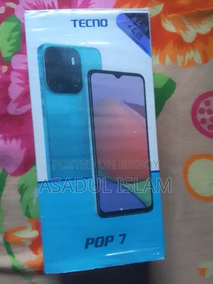 টেকনো পপ ৭ ৬৪ জিবি কালো