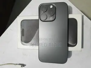 অ্যাপল আইফোন ১৫ প্রো ২৫৬ জিবি ব্ল্যাক