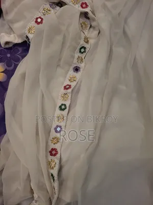 White Anarkali