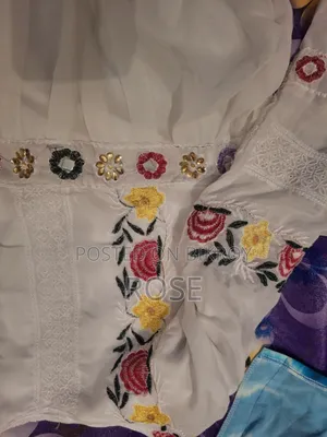 White Anarkali