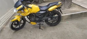 TVS Apache RTR 160 2v Refresh X-connect 2011 হলুদ