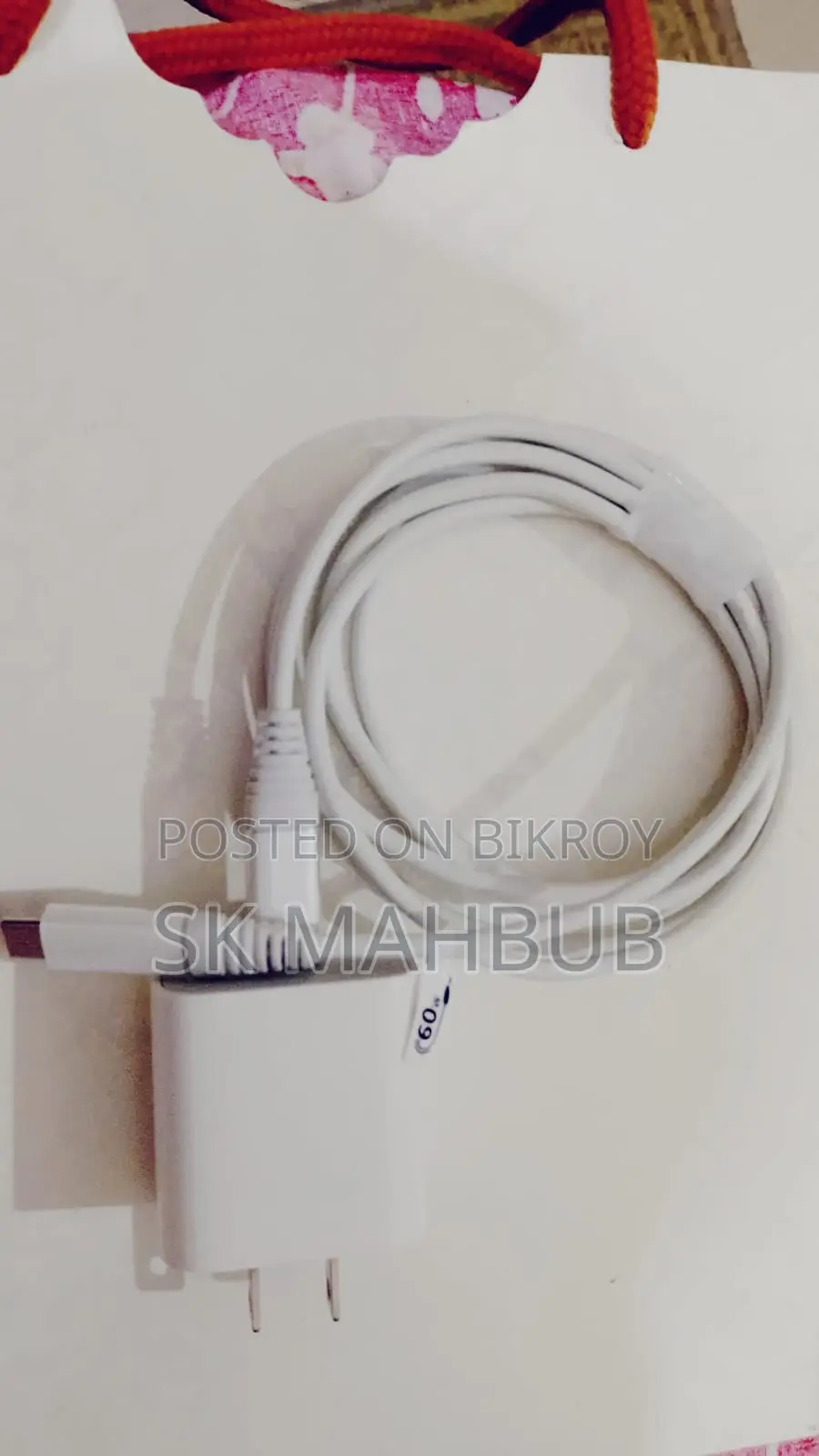 Apple 20 Watt Original Charger With 60 Wt C to C Type Cable