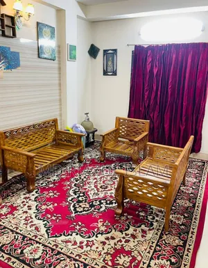 5 Seater Teak Wood Sofa
