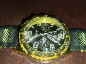 Killen Stylish Gold & Black Men's Watch (Fresh Condition)