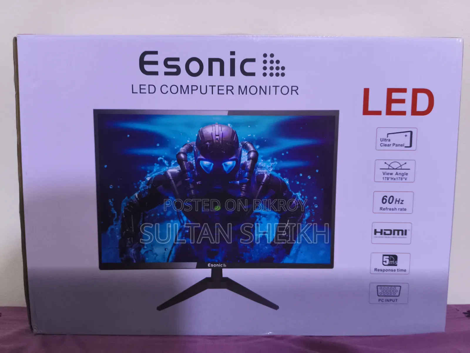 Esonic (ESLM 19W) 18.5 Inch Monitor for Sale
