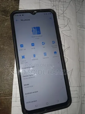 Tecno Camon 18i 128 GB Blue