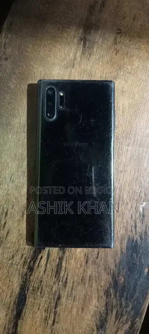 স্যামসাং গ্যালাক্সি নোট ১০ প্লাস ৫জি ২৫৬ জিবি কালো