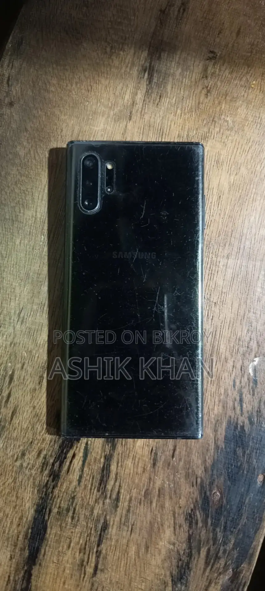 স্যামসাং গ্যালাক্সি নোট ১০ প্লাস ৫জি ২৫৬ জিবি কালো
