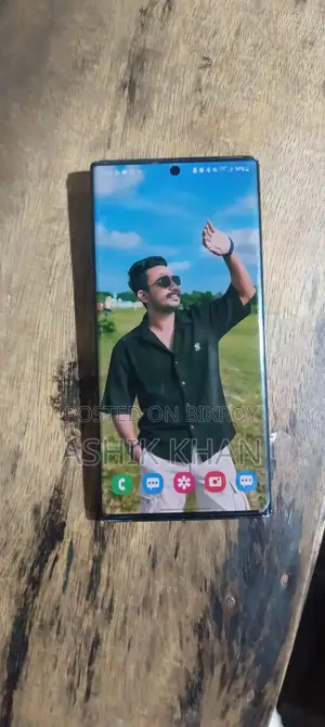 স্যামসাং গ্যালাক্সি নোট ১০ প্লাস ৫জি ২৫৬ জিবি কালো