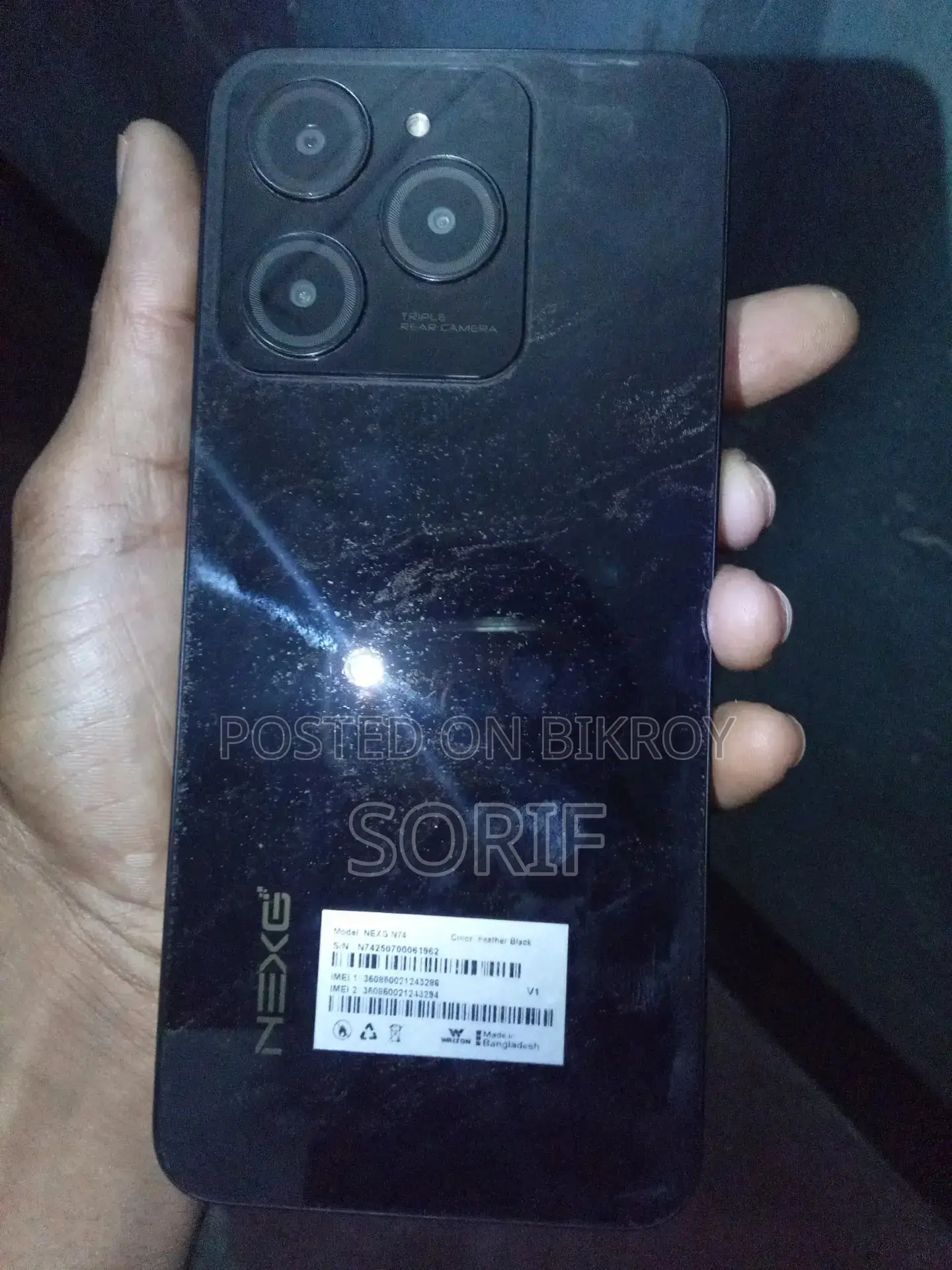Walton NEXG N74 128 GB Black