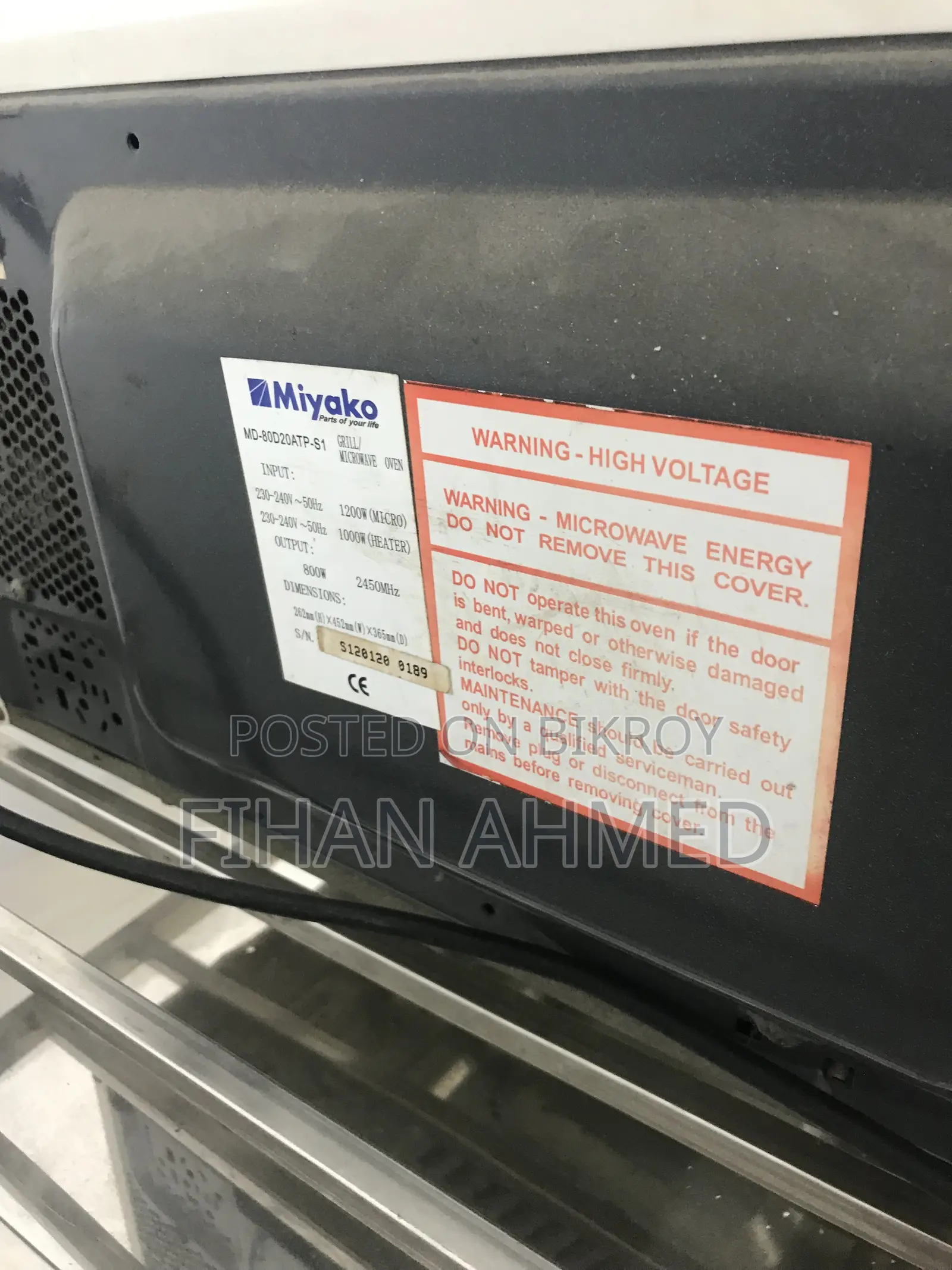 Miyako Grill Microwave Oven Sale