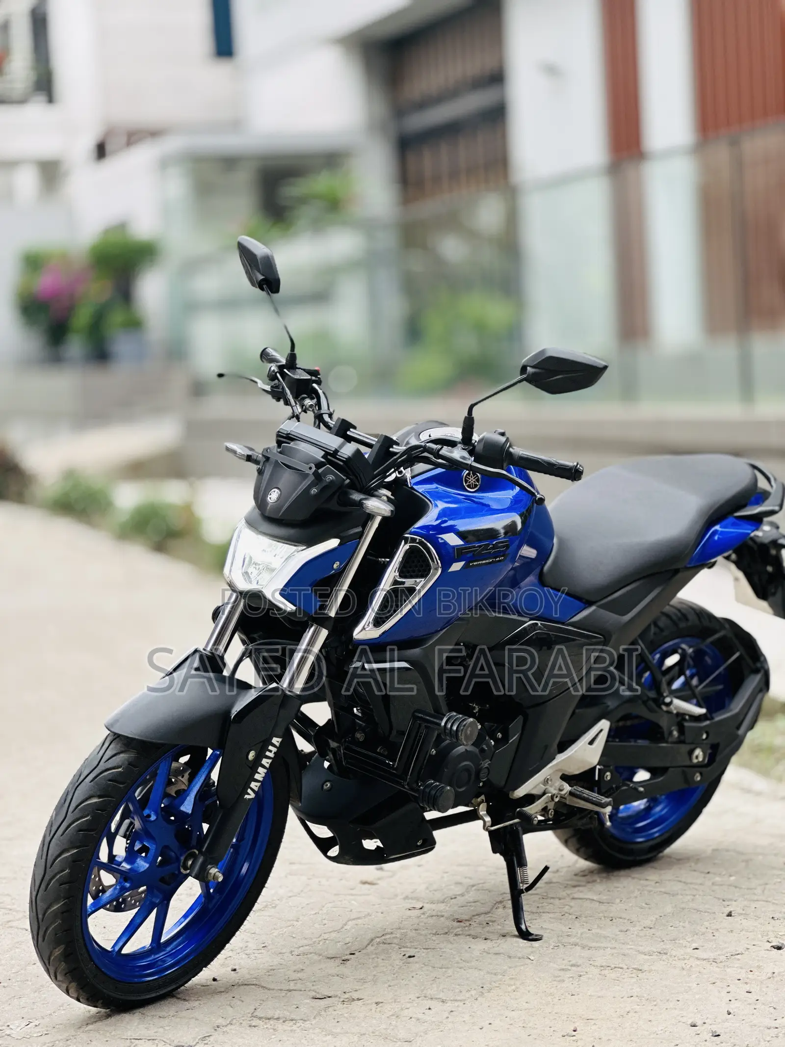ইয়ামাহা এফজেডএস ভি৪ ২০২৫ ব্লু