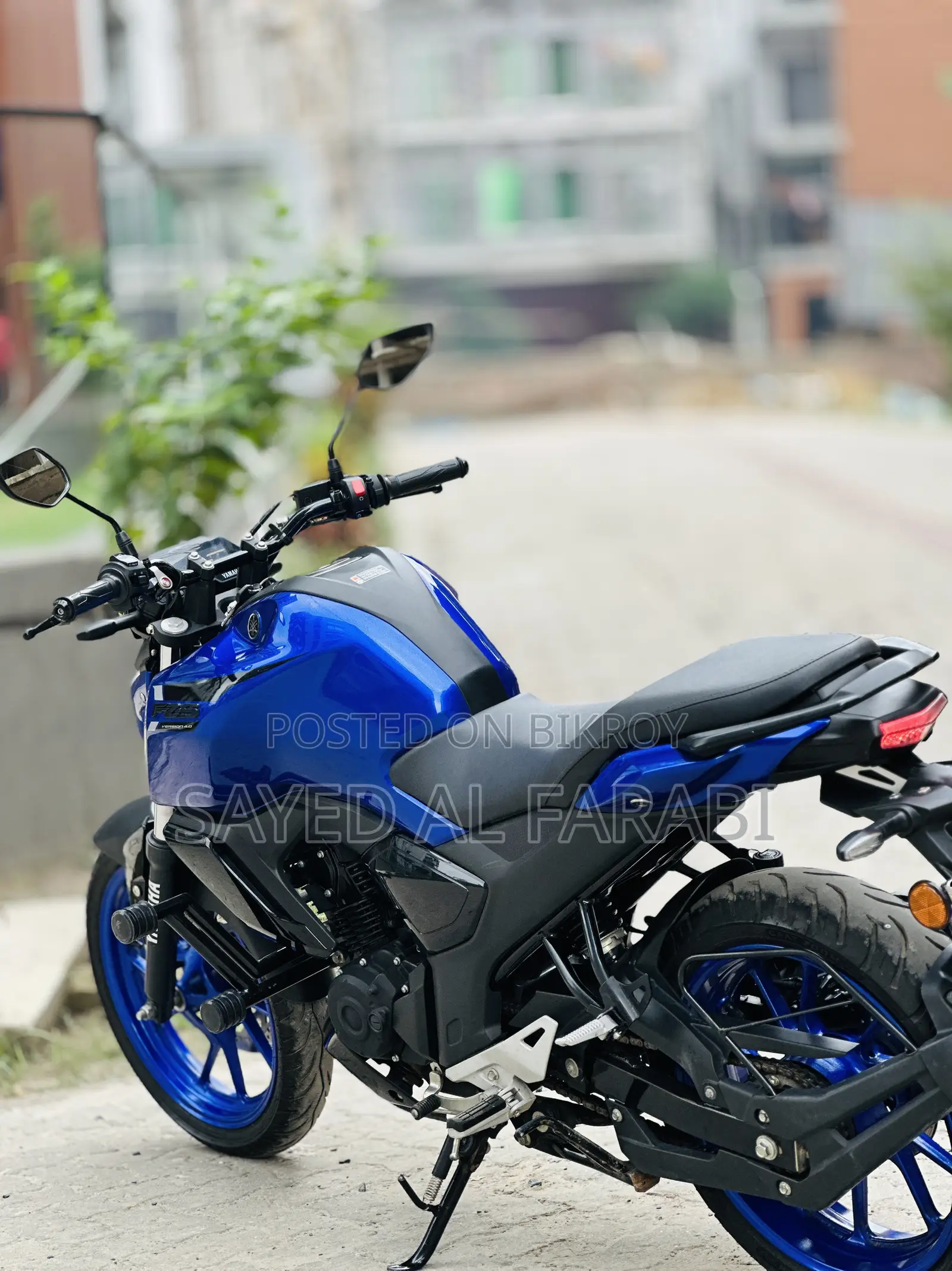 ইয়ামাহা এফজেডএস ভি৪ ২০২৫ ব্লু