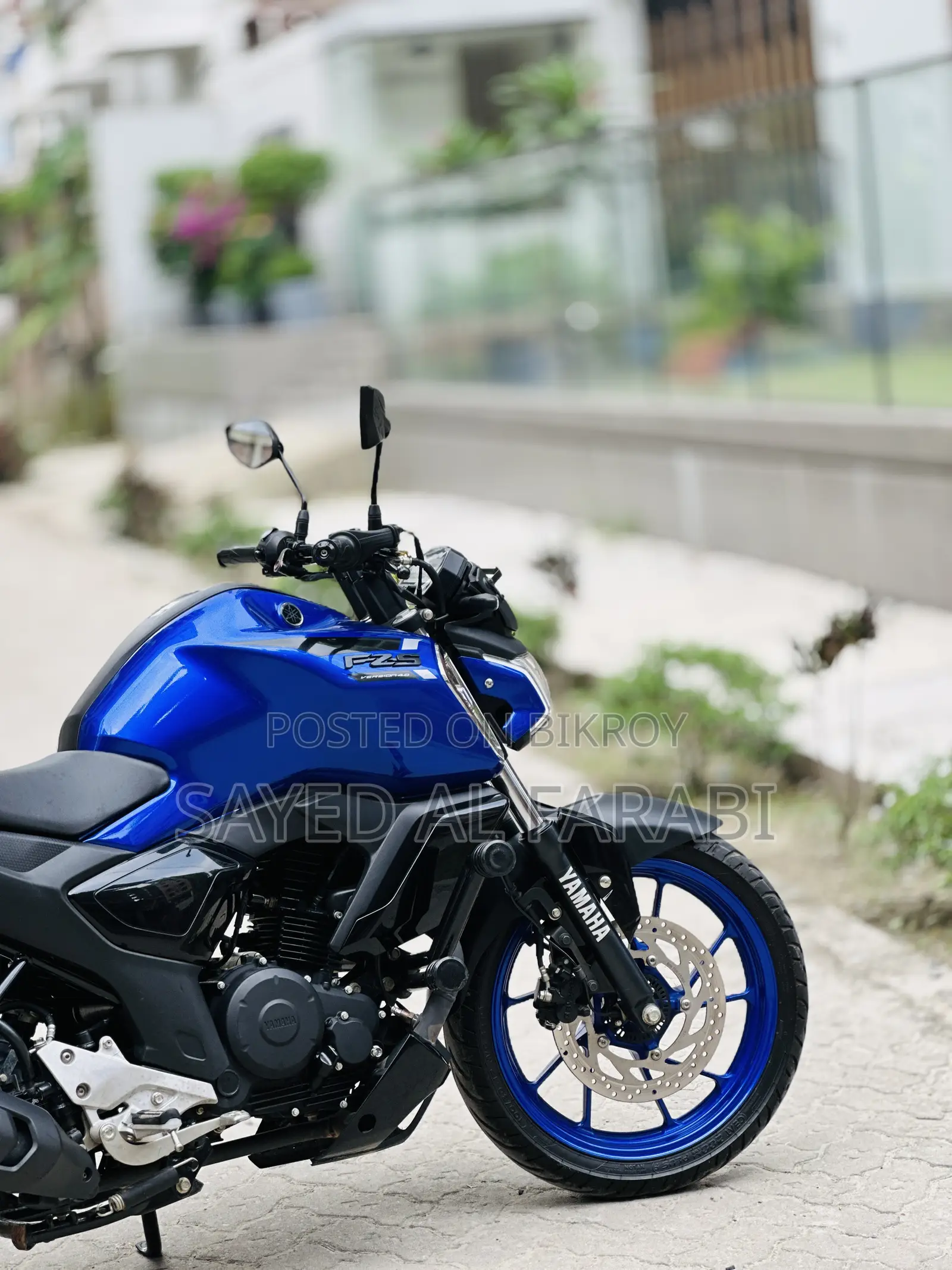 ইয়ামাহা এফজেডএস ভি৪ ২০২৫ ব্লু