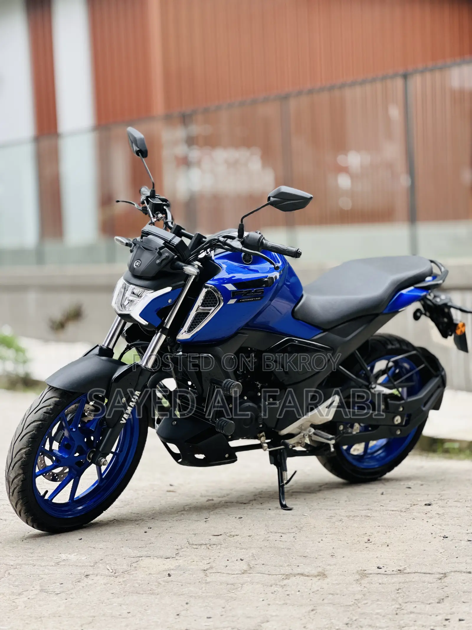 ইয়ামাহা এফজেডএস ভি৪ ২০২৫ ব্লু