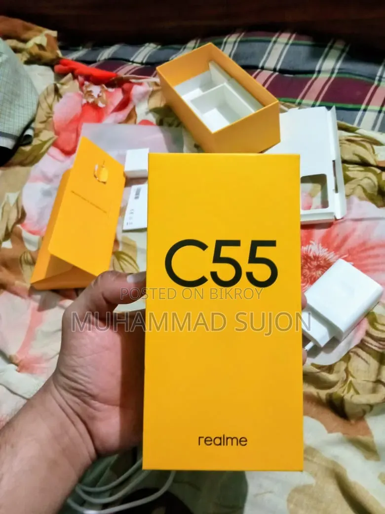 রিয়েলমি সি৫৫ ১২৮ জিবি সিলভার