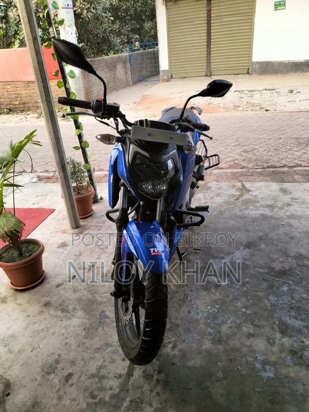 TVS Apache RTR 160 4V 2021 Blue