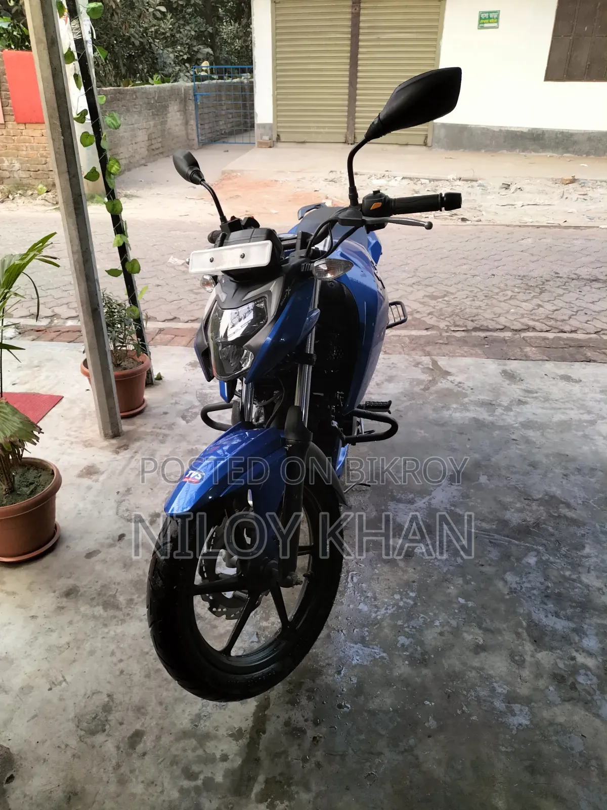 TVS Apache RTR 160 4V 2021 Blue
