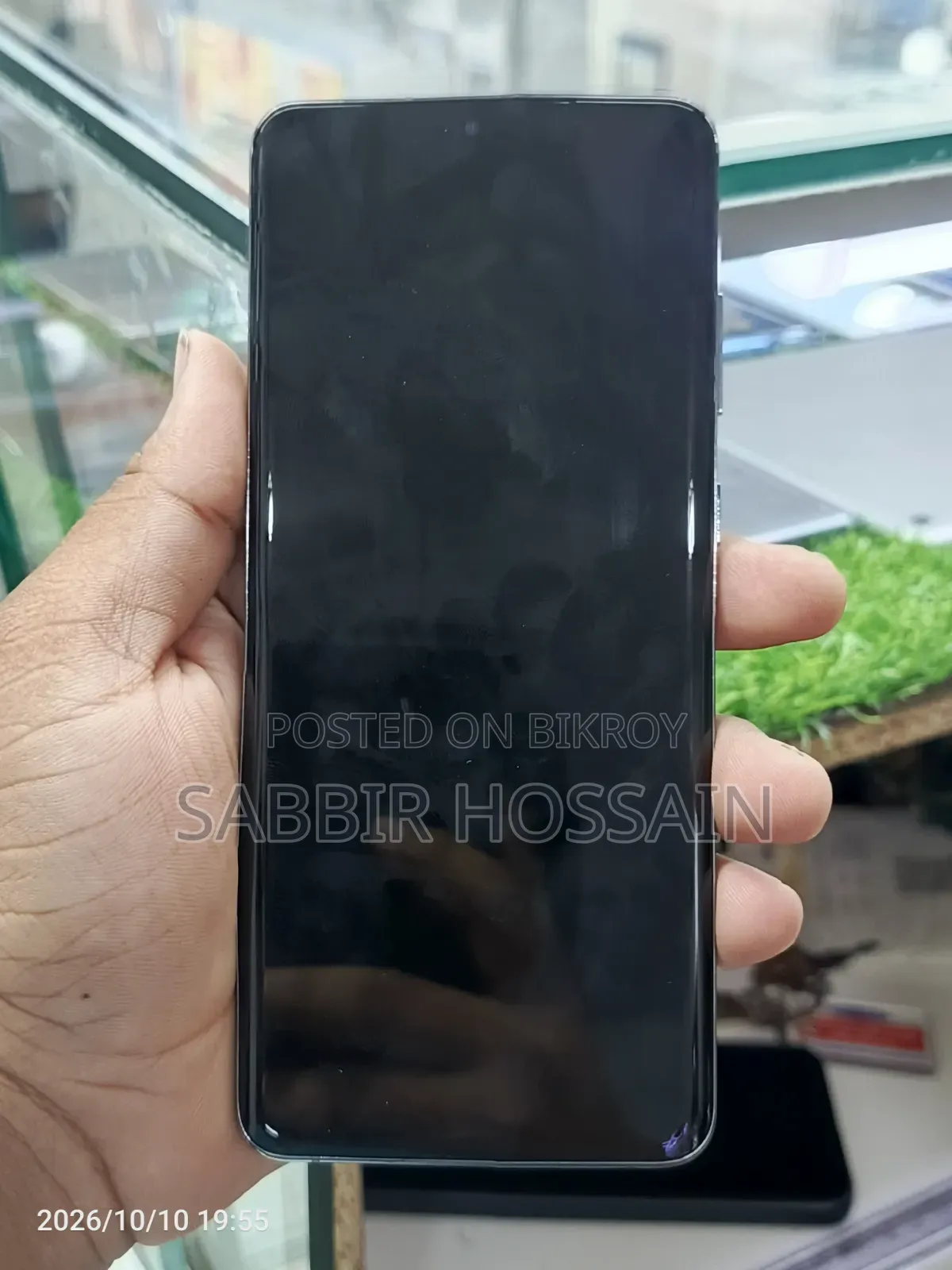 স্যামসাং গ্যালাক্সি এস২০+ ১২৮ জিবি ব্ল্যাক