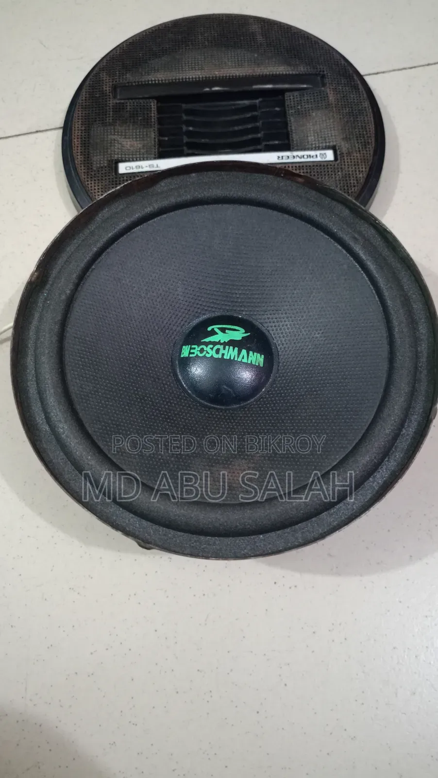 Pioneer TS-1610 Vintage 6-Inch Car Speaker