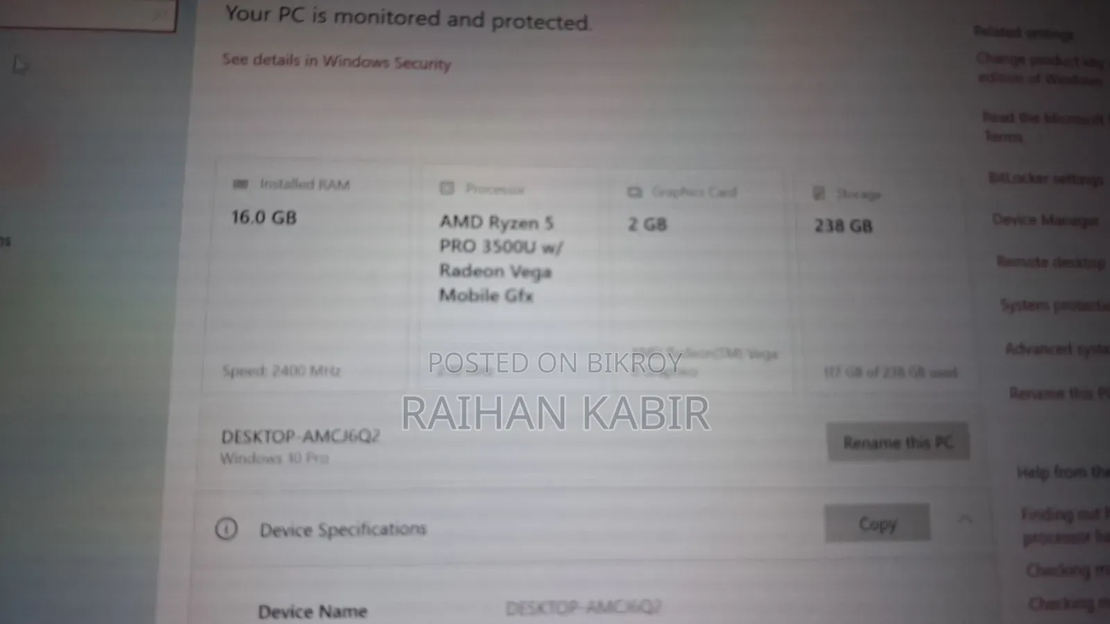 Laptop Lenovo ThinkPad T495s 16GB AMD Ryzen 5 SSD 256GB