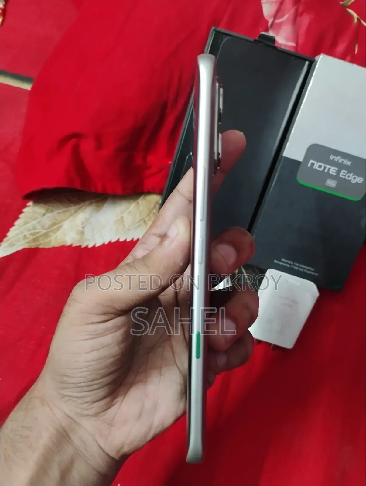 ইনফিনিক্স নোট এজ ২৫৬ জিবি