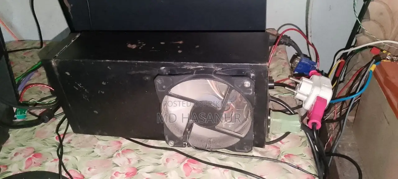 Power Guard Ups 650va Modified With 5-Inch Fan and Wire Installed